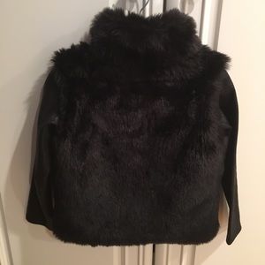 DKNY Faux Fur Jacket